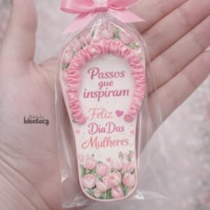 Lembrancinha Chinelinho – Tulipas