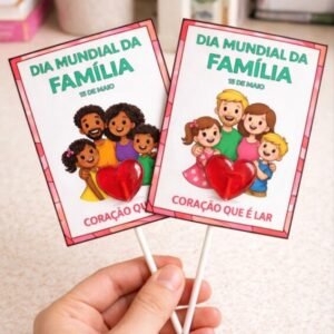Lembrancinha Dia Mundial da Família – 15 de Maio