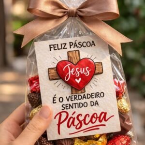 Cartãozinho Páscoa Cristã