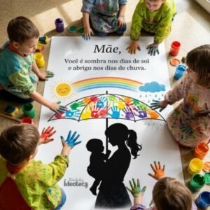 Painel Interativo Dia das Mães – Sol e Chuva