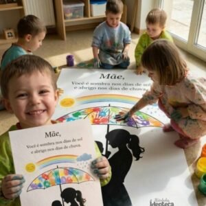 Kit Dia das Mães – Sol e Chuva (Painel + Atividade)