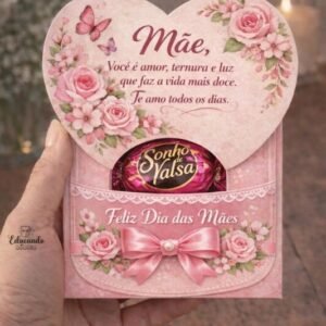 Caixinha Dia das Mães – Tema Rosas