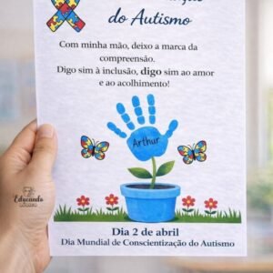Atividade Conscientização do Autismo – Interativa