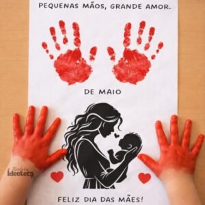 Atividade Interativa "Pequenas Mãos, Grande Amor" - Dia das Mães