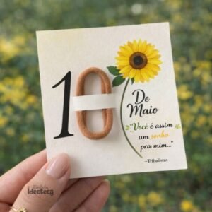 ✨ Cartão Dia das Mães – 10 de Maio 🌻