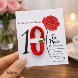 Cartão Porta Xuxinha – Dia das Mães