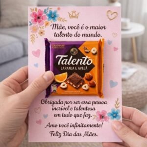 Cartão Dia das Mães – Talento do Amor