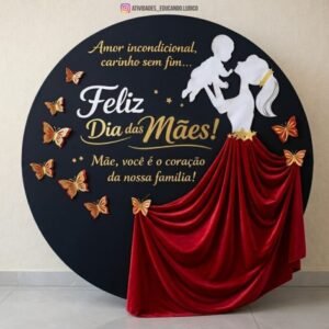Painel Dia das Mães – Com Saia Integrada