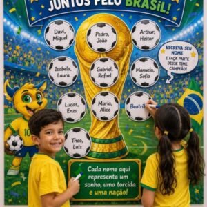 Painel Interativo — Rumo Ao Hexa! Juntos Pelo Brasil!