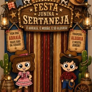 Portal Junino Tema Country