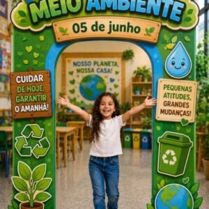 Portal para Foto – Dia do Meio Ambiente
“Pequenas Atitudes, Grandes Mudanças!”
