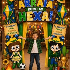 Portal Arraiá Rumo ao Hexa