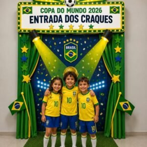 Painel Entrada dos Craques – Copa do Mundo 2026