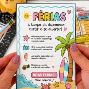 Cartão Boas Férias– Você Merece!