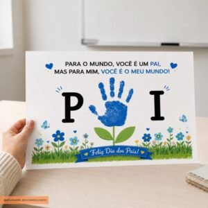 Atividade Dia dos Pais - Meu Pai, Meu Mundo