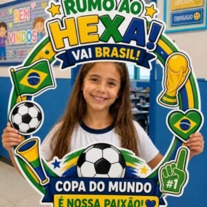 Decoração para Bambolê - Copa do Mundo