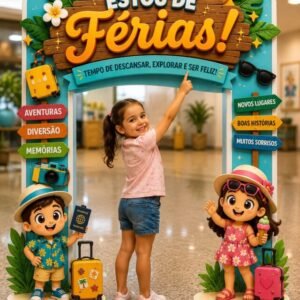 Portal Estou de Férias - Cenário para Fotos