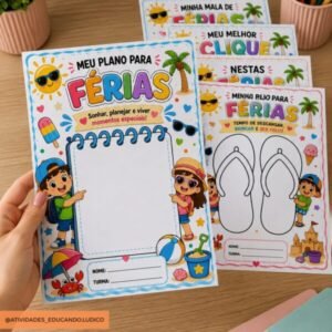 Kit Atividades de Férias