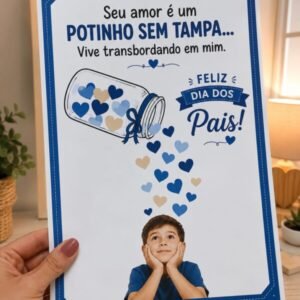 Atividade Dia dos Pais - Potinho de Amor