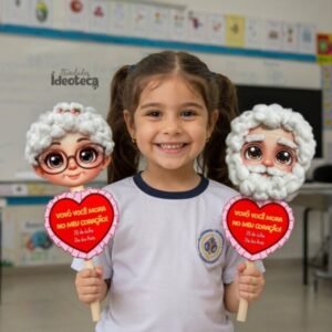 Palitoche Dia dos Avós | Moram no Meu Coração