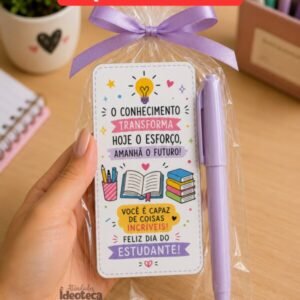 Cartão Dia do Estudante | Arquivo Gratuito