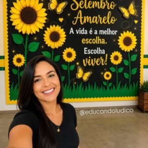 Painel Setembro Amarelo – Escolha Viver
