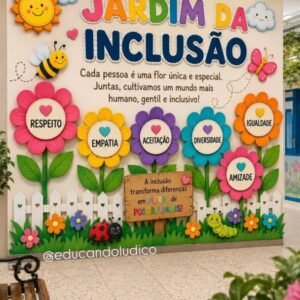 Painel Jardim da Inclusão