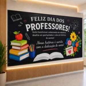 Painel Homenagem aos Professores – “Nossa História é Escrita com a Dedicação de Vocês”
