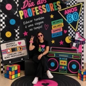 Painel Dia dos Professores - Viagem Aos Anos 80