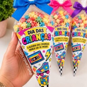 Cone Dia das Crianças - Anos 80