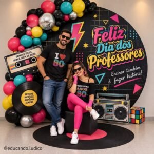 Painel Ritmo de Ensinar - Anos 80