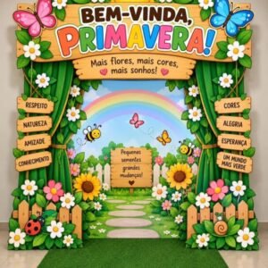 Painel Bem-vinda, Primavera!