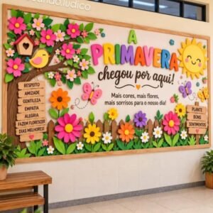 Painel Primavera - Chegou Por Aqui!