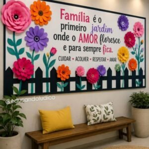 Painel Família - O Primeiro Jardim do Amor