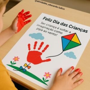 Atividade Dia das Crianças – Tema Pipa